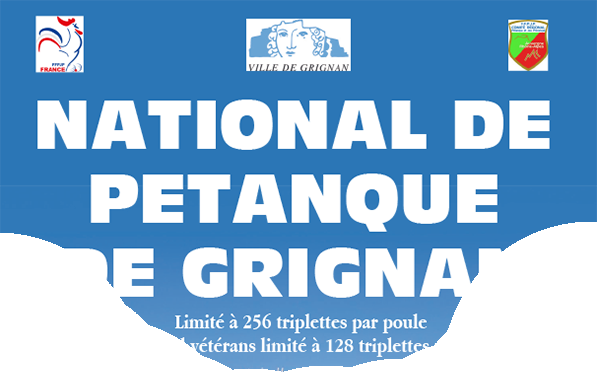 le NATIONAL de Pétanque de Grignan 2024